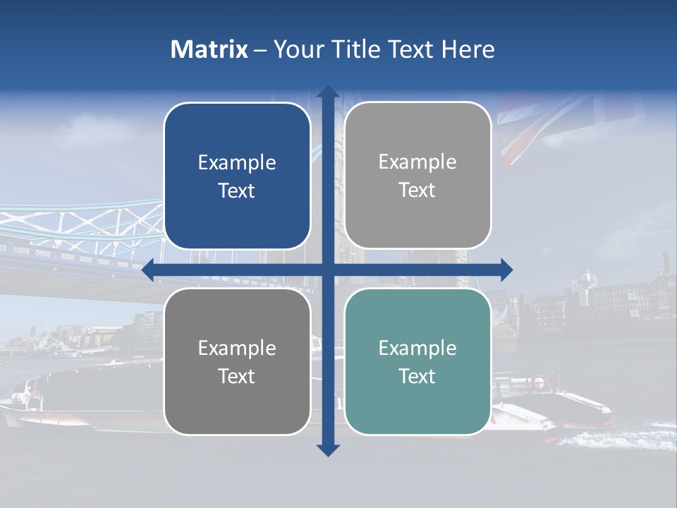 Symbol Water Reflex PowerPoint Template