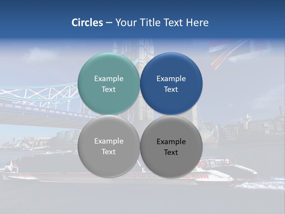 Symbol Water Reflex PowerPoint Template