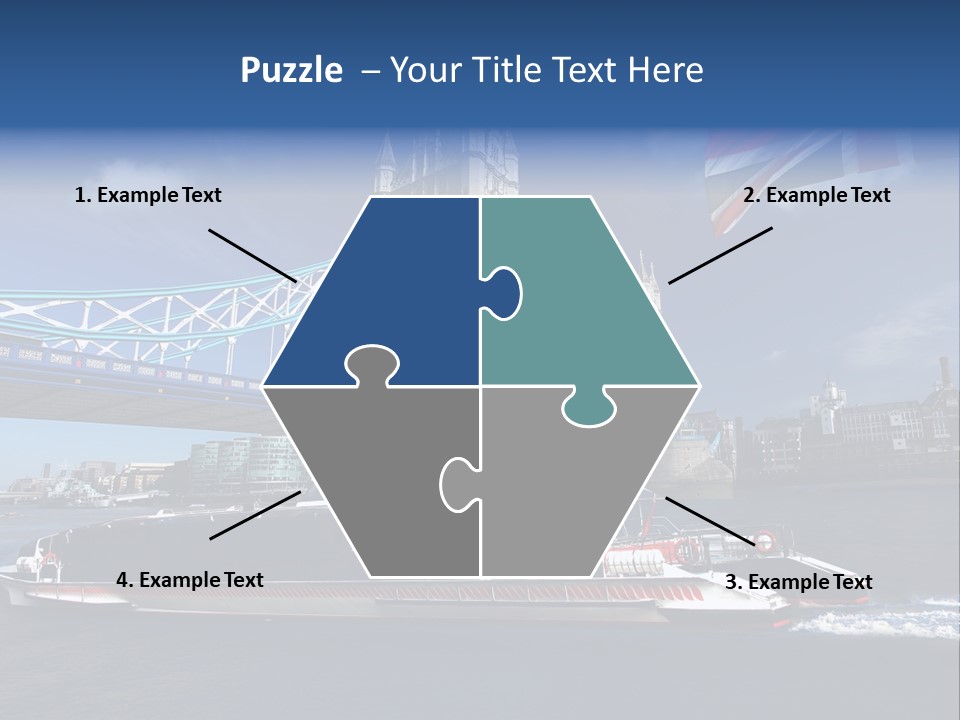 Symbol Water Reflex PowerPoint Template