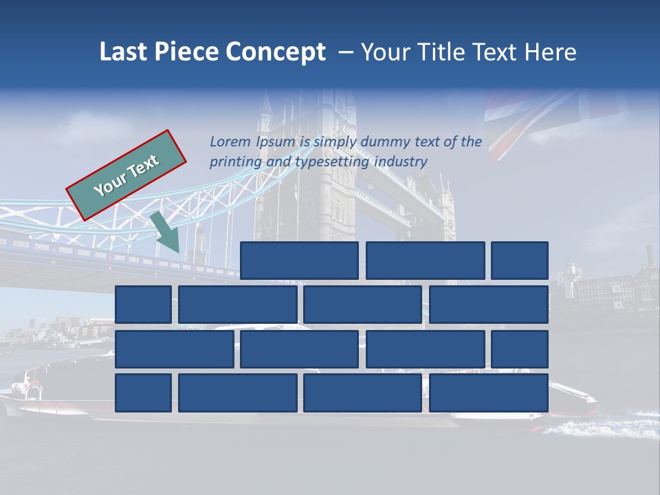 Symbol Water Reflex PowerPoint Template