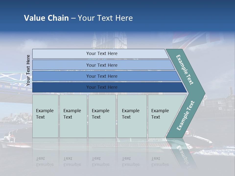 Symbol Water Reflex PowerPoint Template