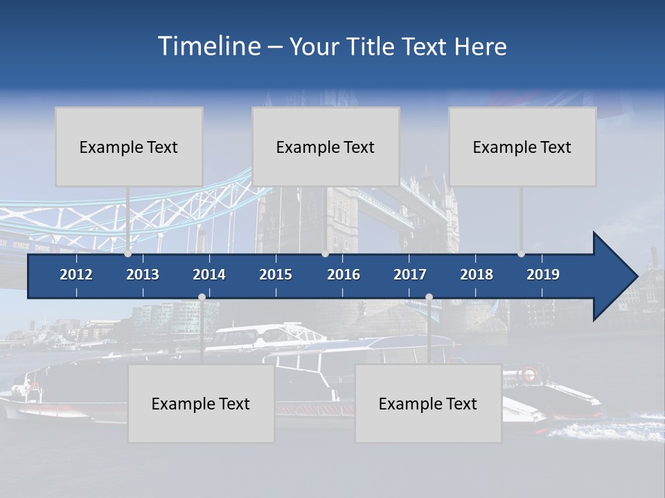 Symbol Water Reflex PowerPoint Template