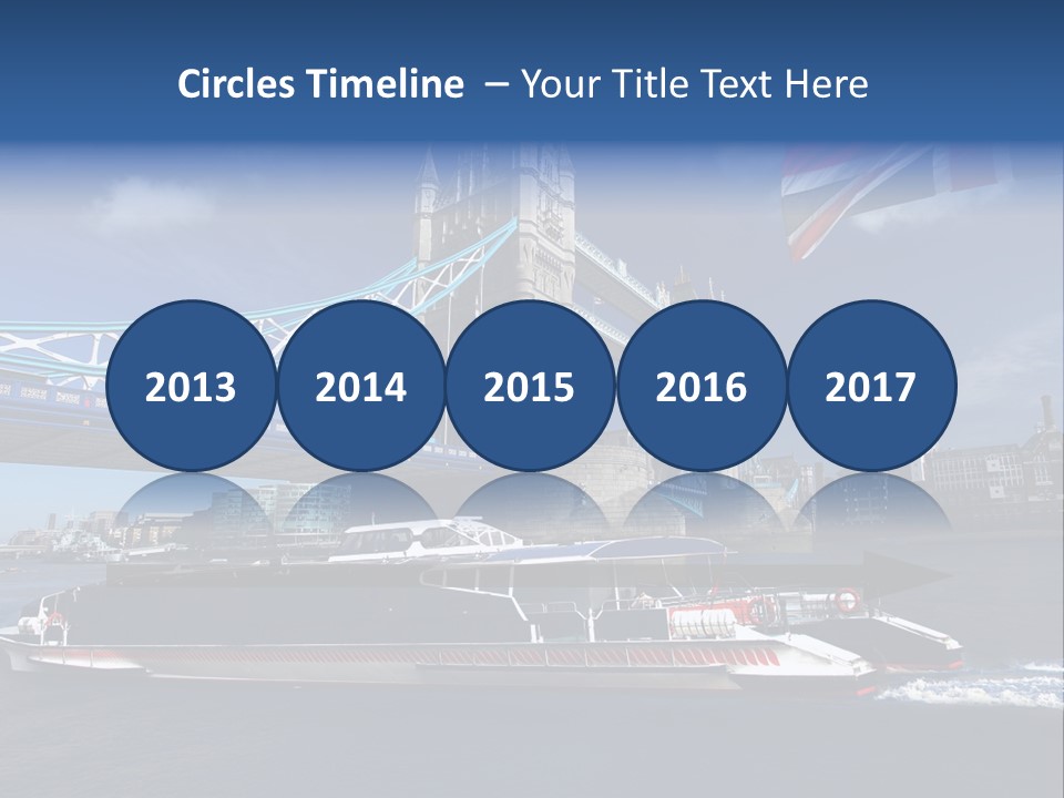 Symbol Water Reflex PowerPoint Template