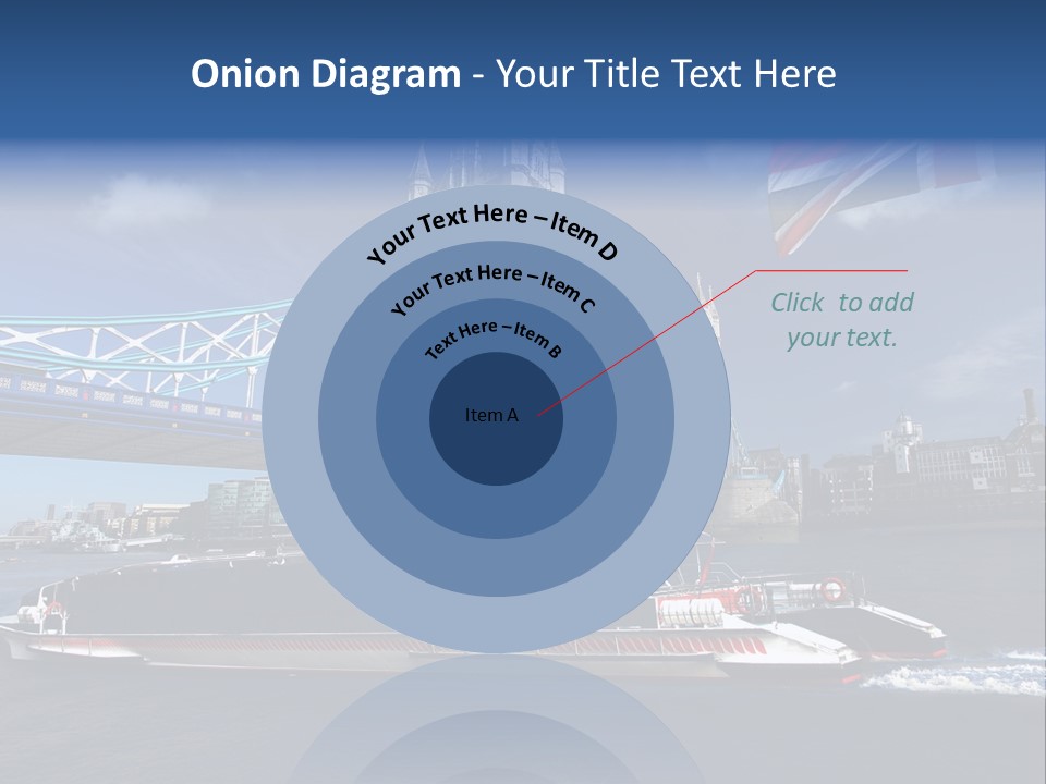 Symbol Water Reflex PowerPoint Template