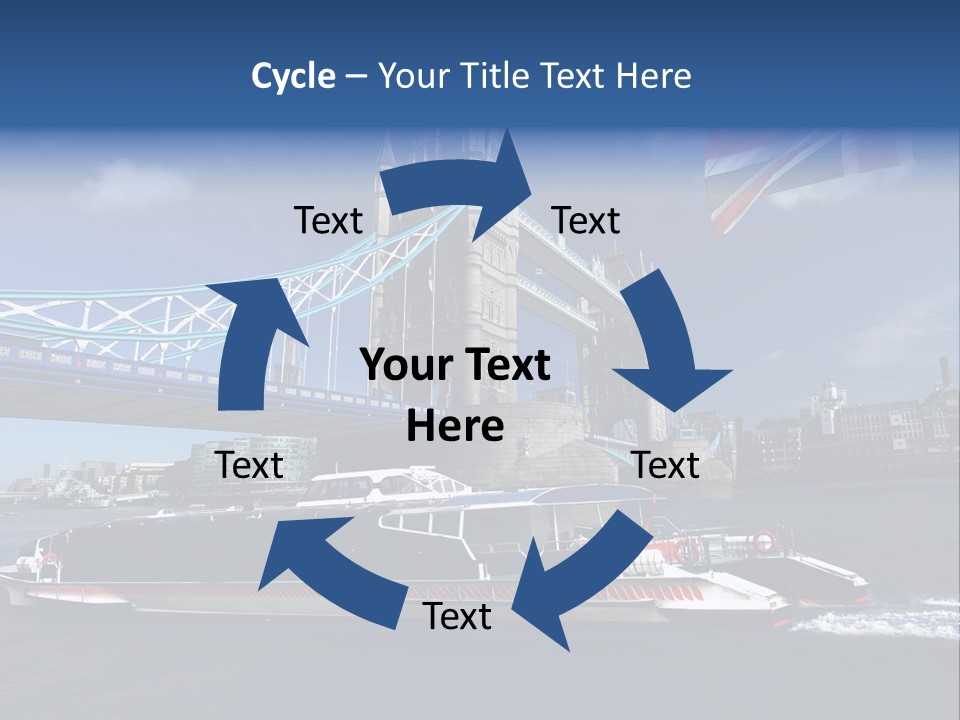 Symbol Water Reflex PowerPoint Template