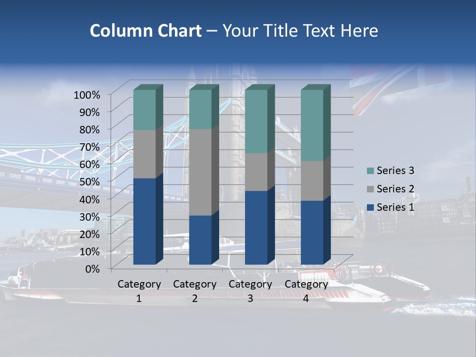 Symbol Water Reflex PowerPoint Template