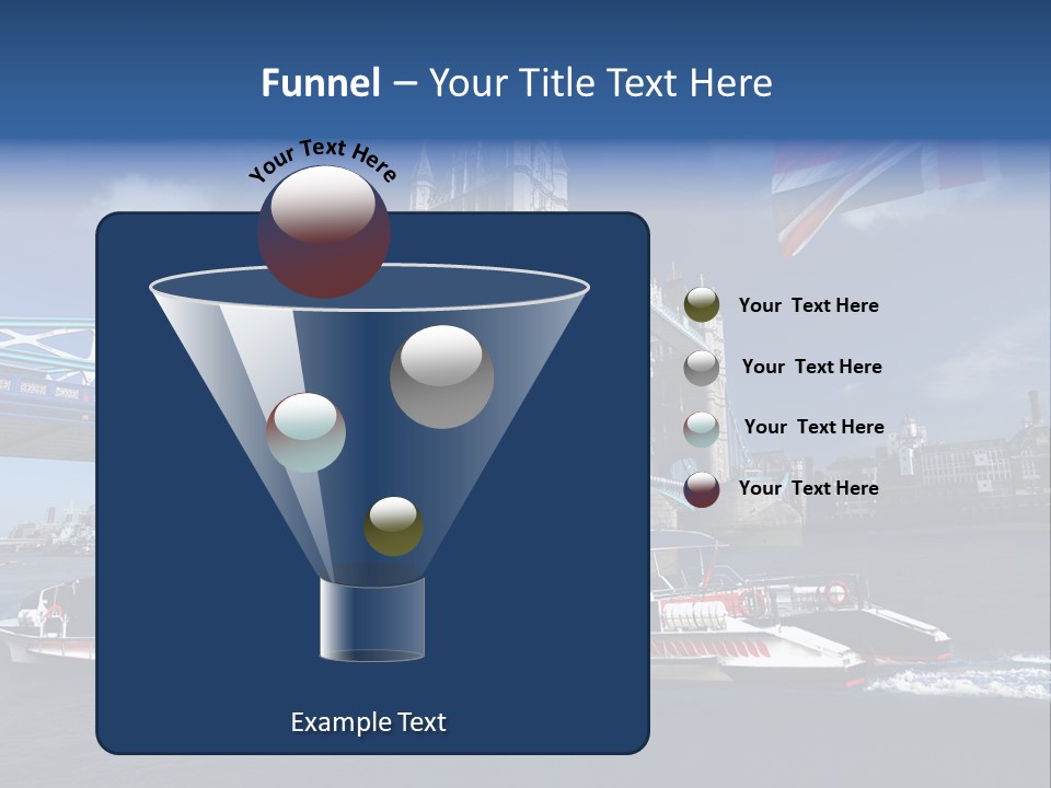 Symbol Water Reflex PowerPoint Template