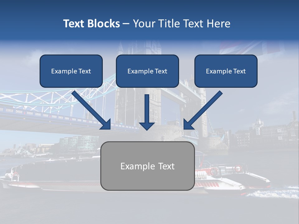Symbol Water Reflex PowerPoint Template