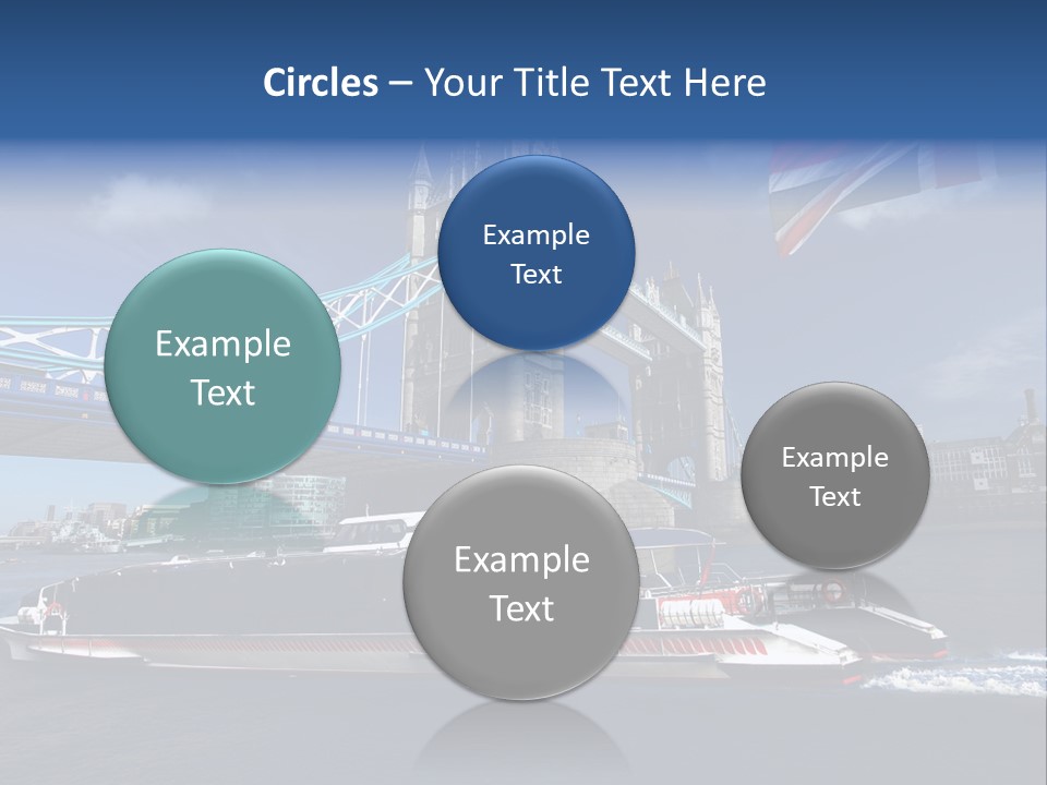 Symbol Water Reflex PowerPoint Template