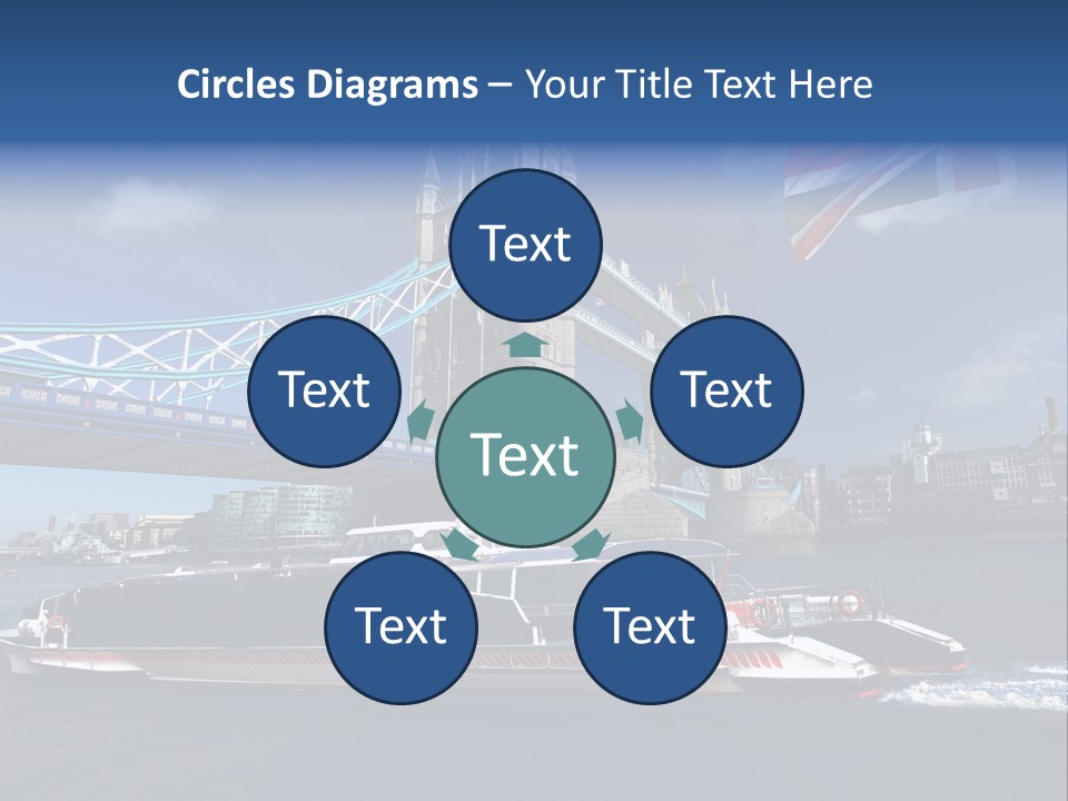 Symbol Water Reflex PowerPoint Template