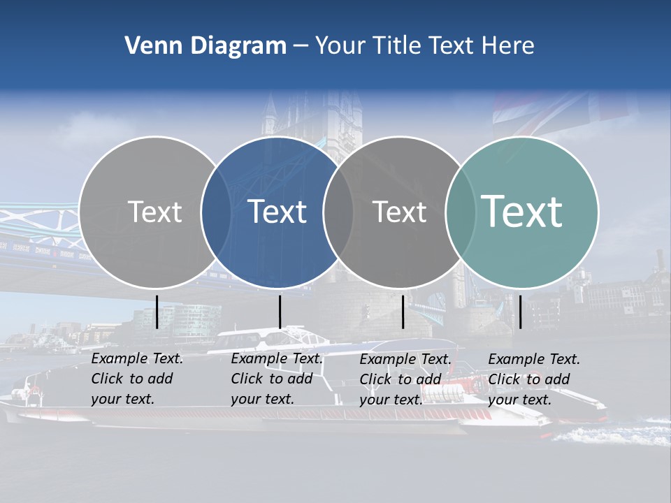 Symbol Water Reflex PowerPoint Template