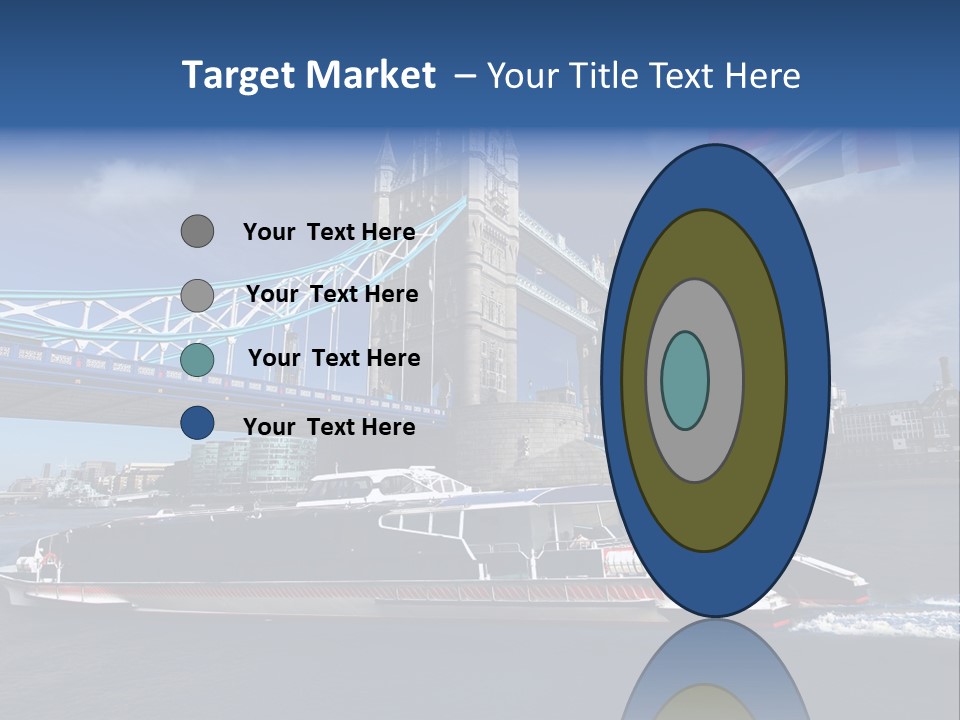 Symbol Water Reflex PowerPoint Template