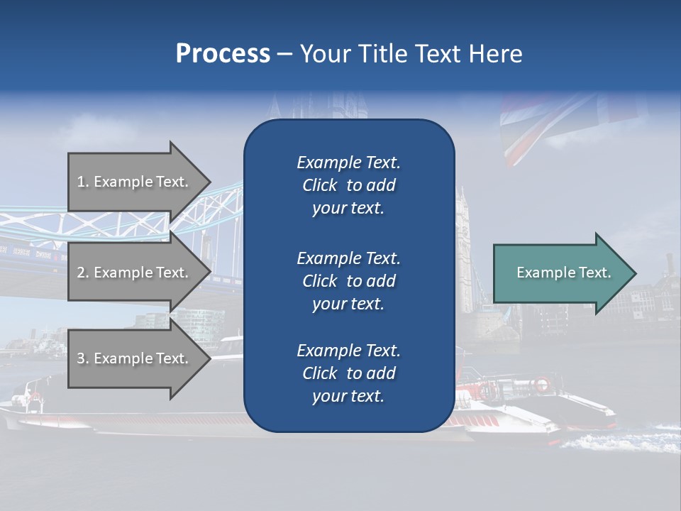 Symbol Water Reflex PowerPoint Template