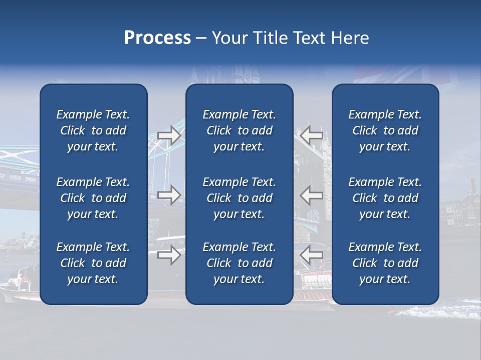 Symbol Water Reflex PowerPoint Template