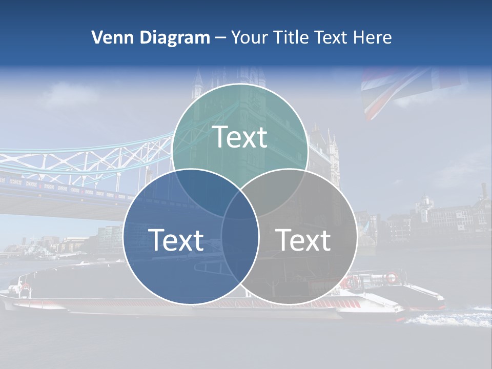 Symbol Water Reflex PowerPoint Template