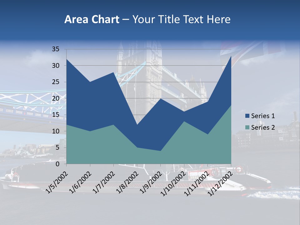 Symbol Water Reflex PowerPoint Template
