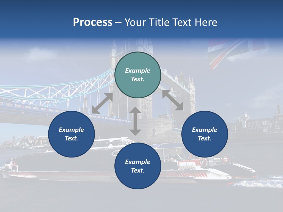 Symbol Water Reflex PowerPoint Template