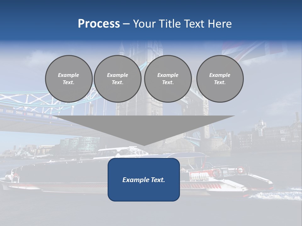 Symbol Water Reflex PowerPoint Template