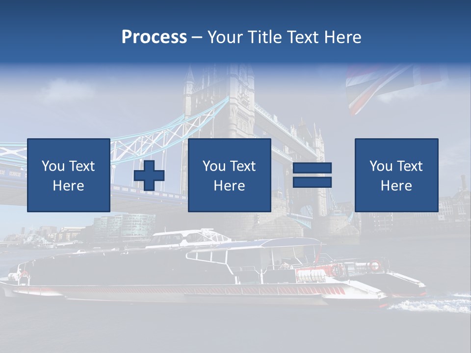 Symbol Water Reflex PowerPoint Template