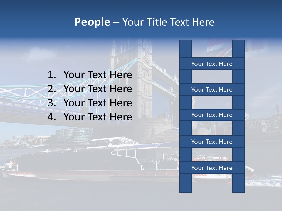 Symbol Water Reflex PowerPoint Template