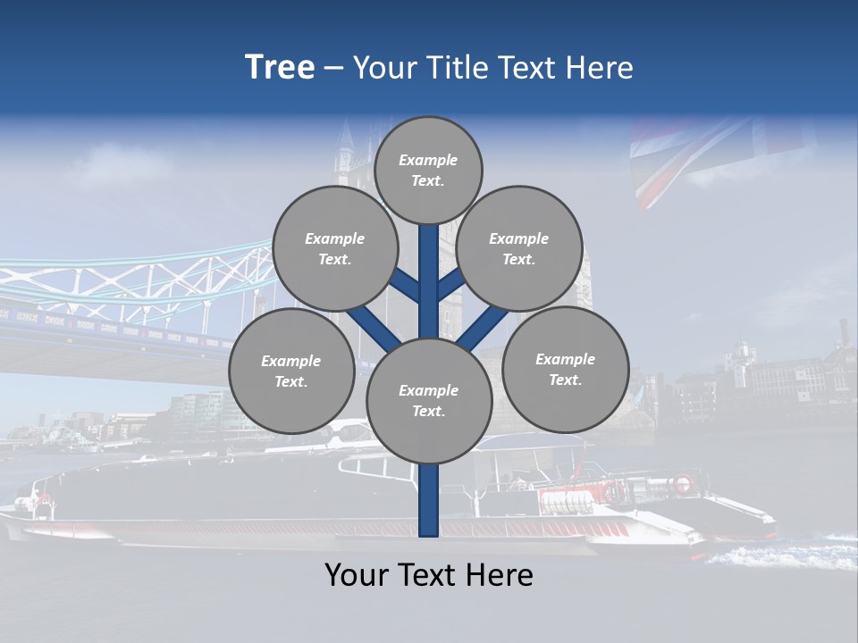 Symbol Water Reflex PowerPoint Template