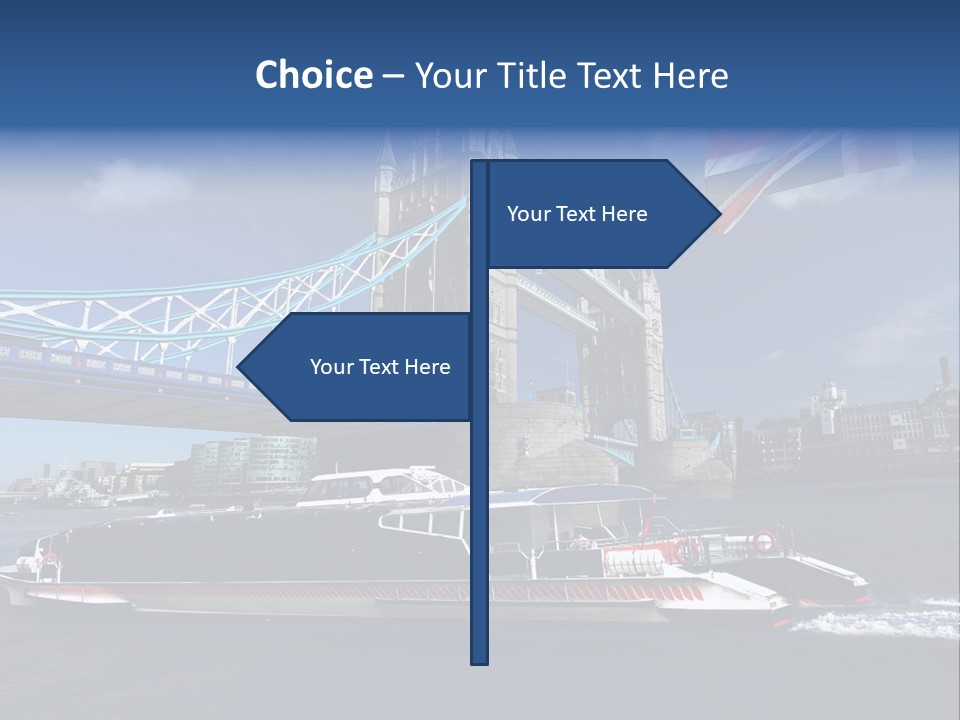 Symbol Water Reflex PowerPoint Template
