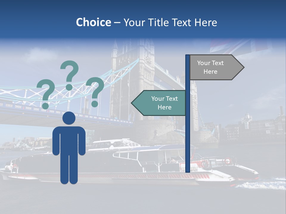 Symbol Water Reflex PowerPoint Template