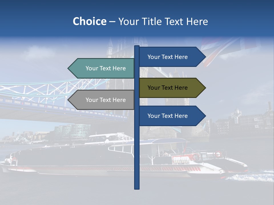 Symbol Water Reflex PowerPoint Template