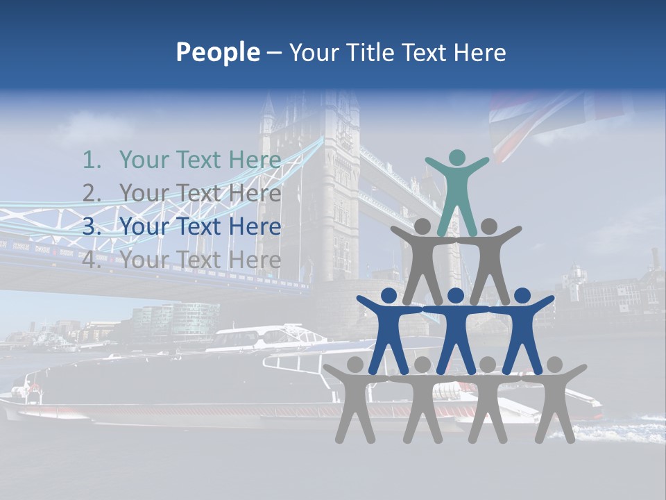 Symbol Water Reflex PowerPoint Template