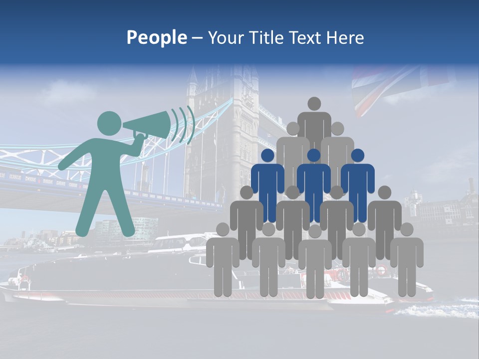 Symbol Water Reflex PowerPoint Template