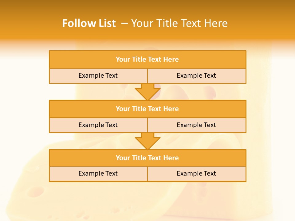 Freshness Isolated Holland PowerPoint Template