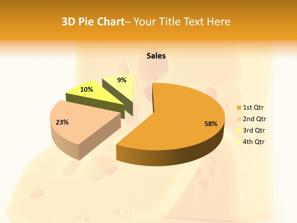 Freshness Isolated Holland PowerPoint Template