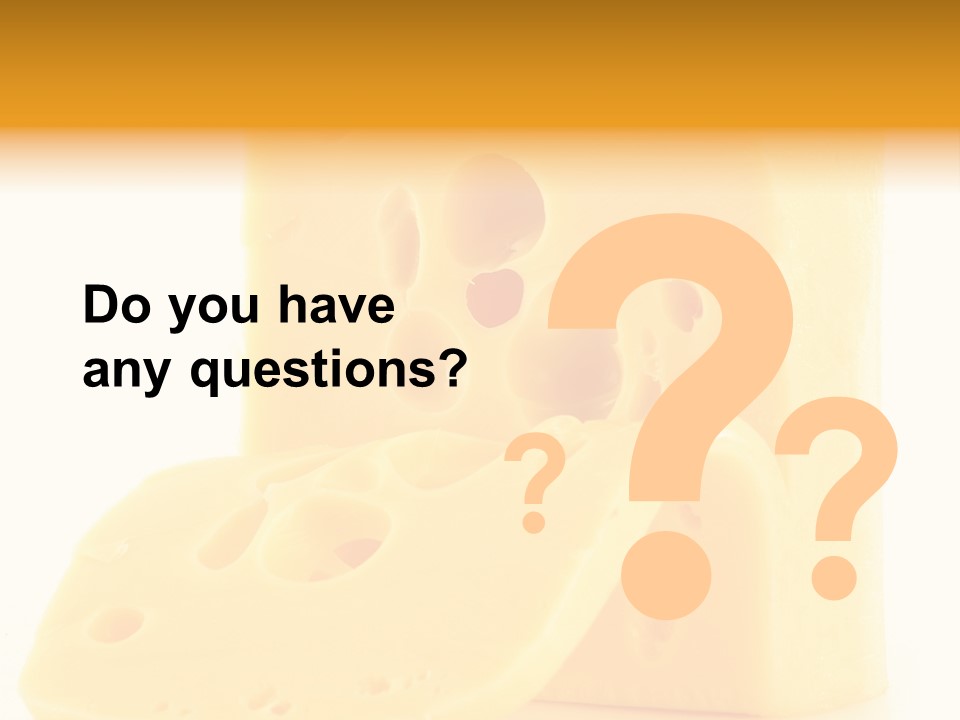 Freshness Isolated Holland PowerPoint Template