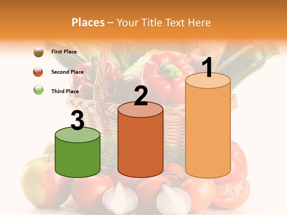 Cucumber Vitamin Cuisine PowerPoint Template