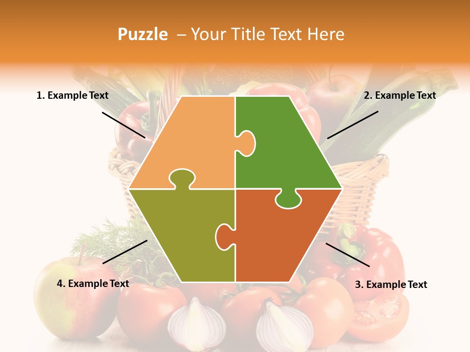 Cucumber Vitamin Cuisine PowerPoint Template