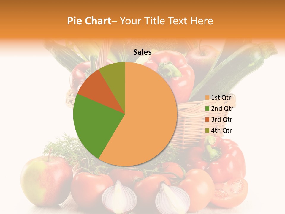 Cucumber Vitamin Cuisine PowerPoint Template