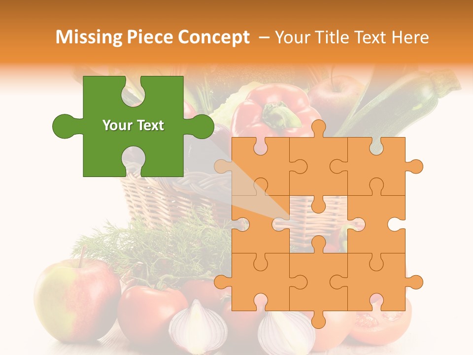 Cucumber Vitamin Cuisine PowerPoint Template