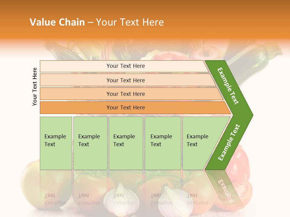 Cucumber Vitamin Cuisine PowerPoint Template