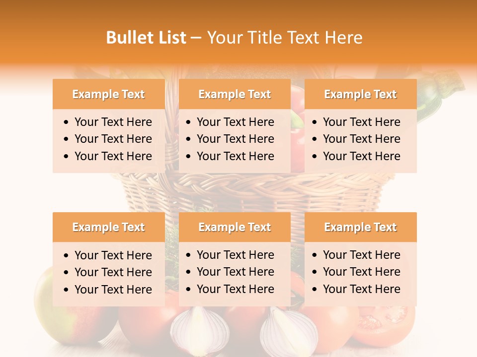 Cucumber Vitamin Cuisine PowerPoint Template