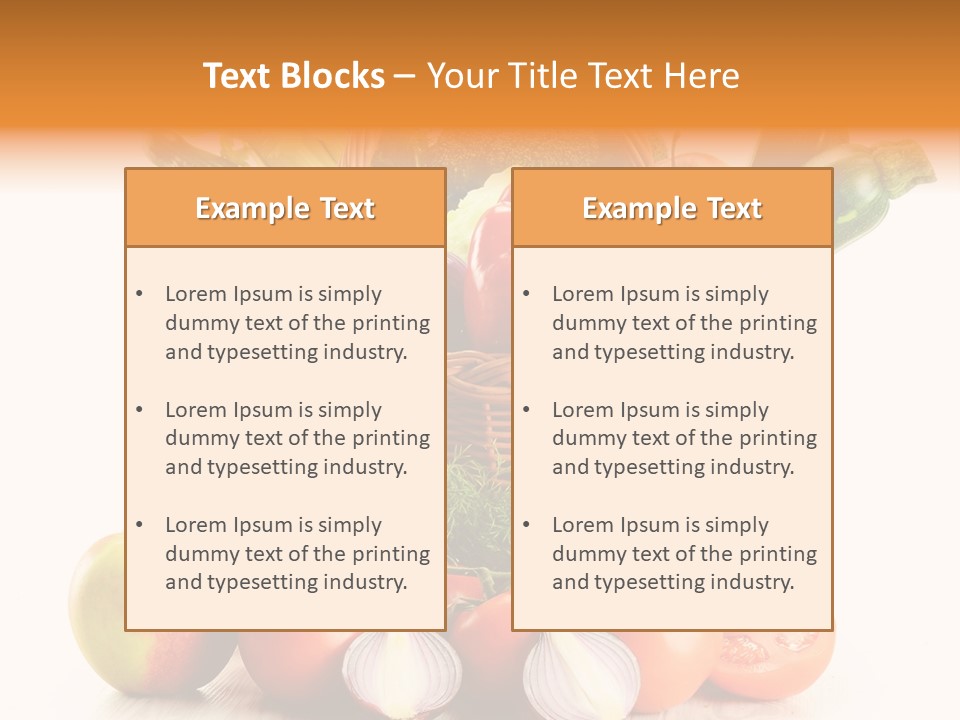 Cucumber Vitamin Cuisine PowerPoint Template