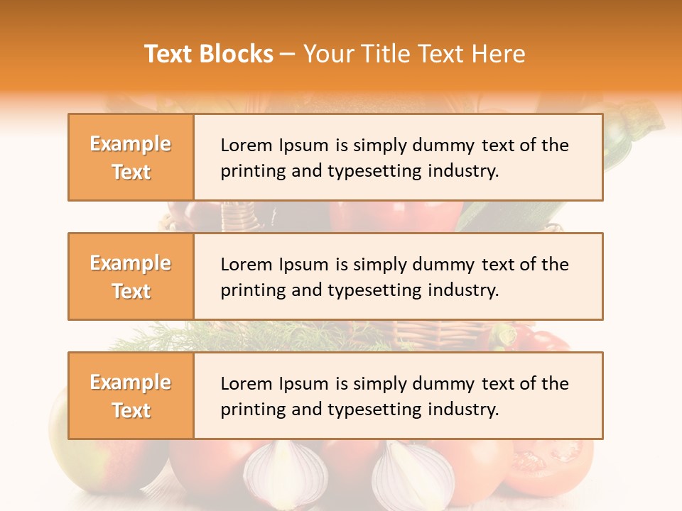 Cucumber Vitamin Cuisine PowerPoint Template
