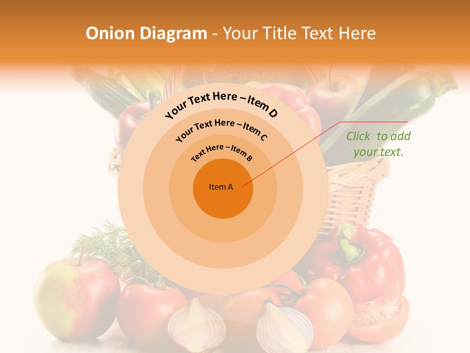 Cucumber Vitamin Cuisine PowerPoint Template