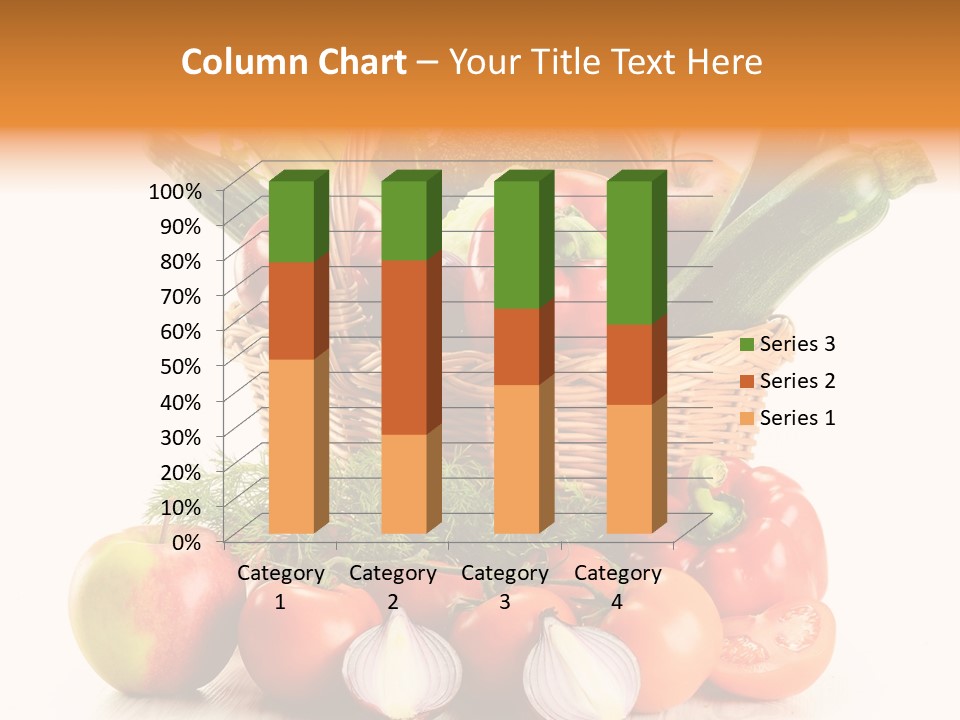 Cucumber Vitamin Cuisine PowerPoint Template