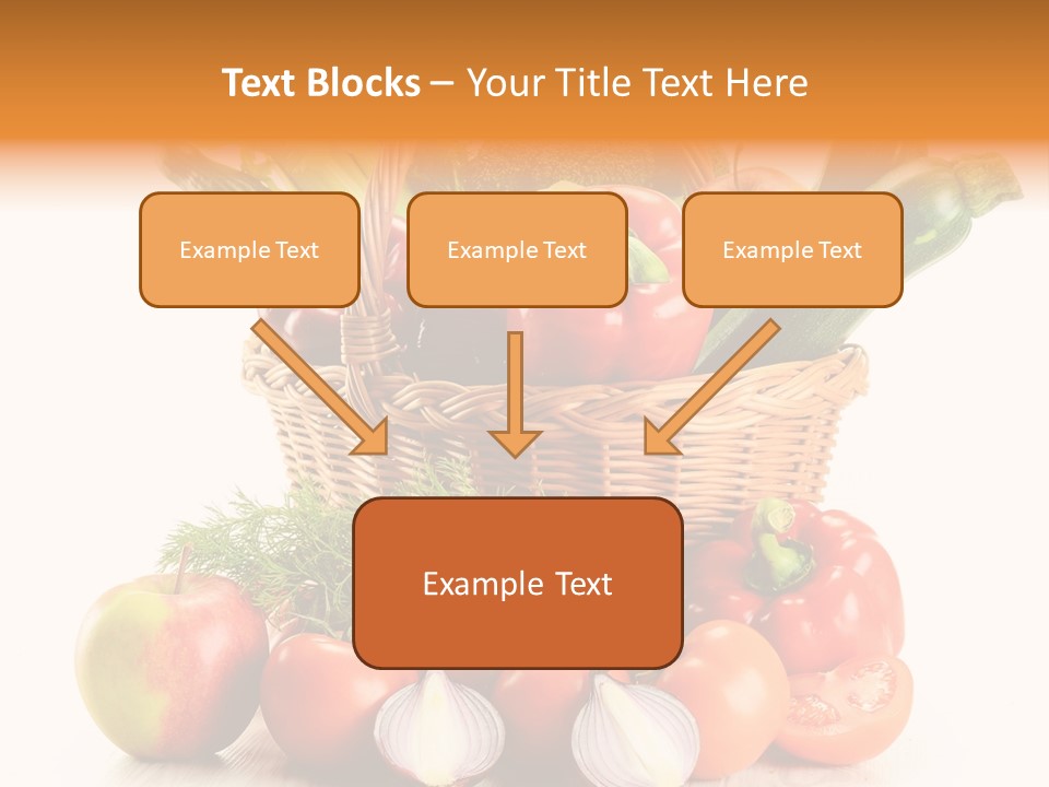Cucumber Vitamin Cuisine PowerPoint Template