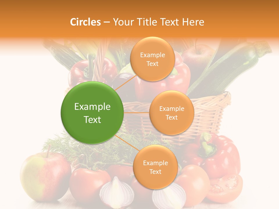 Cucumber Vitamin Cuisine PowerPoint Template