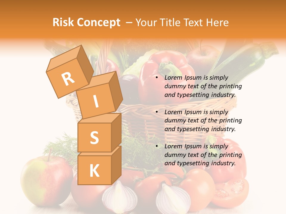 Cucumber Vitamin Cuisine PowerPoint Template