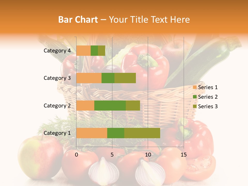 Cucumber Vitamin Cuisine PowerPoint Template