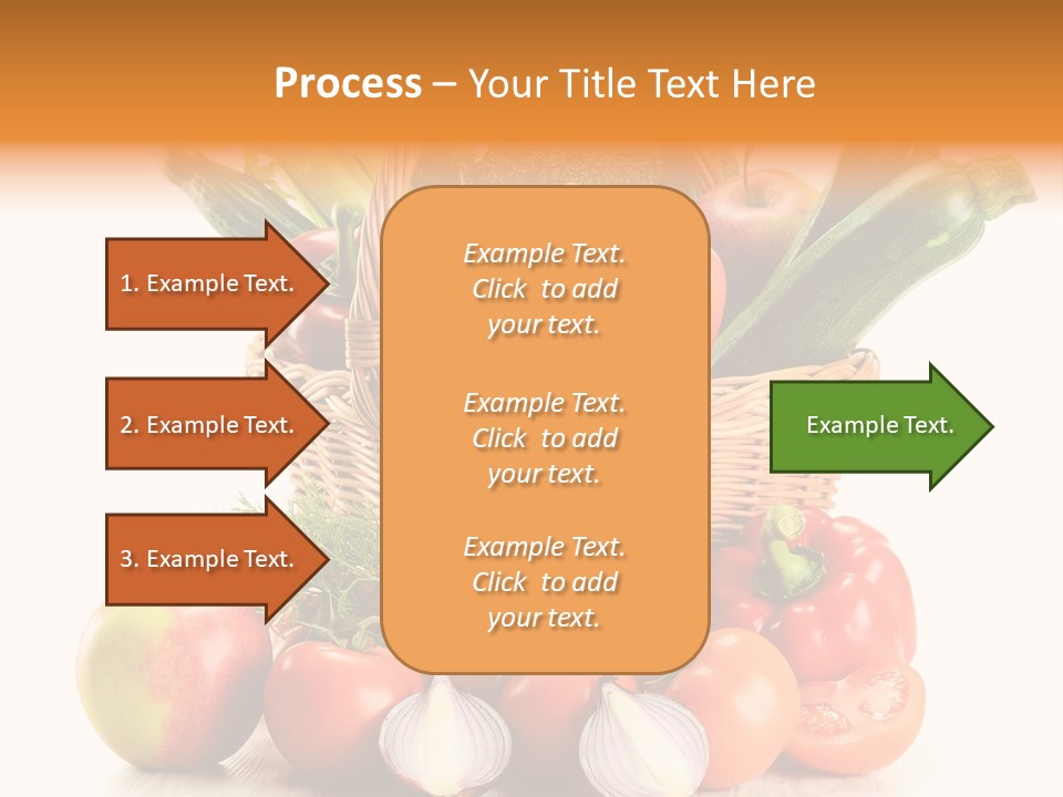 Cucumber Vitamin Cuisine PowerPoint Template
