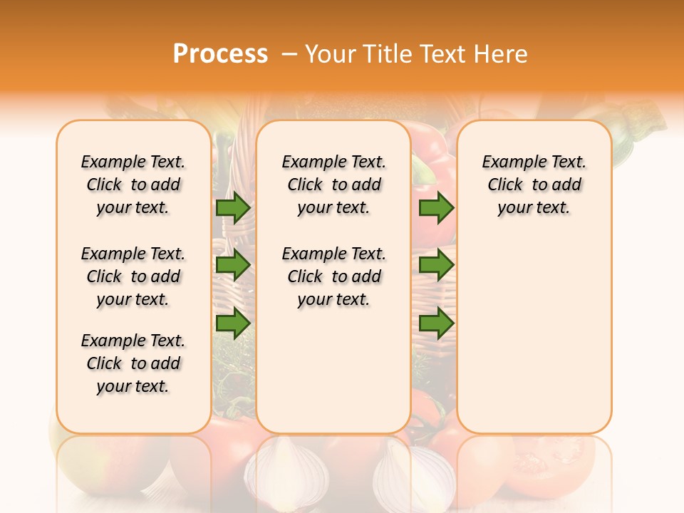 Cucumber Vitamin Cuisine PowerPoint Template
