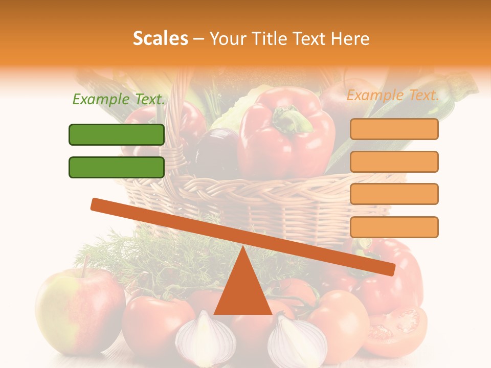 Cucumber Vitamin Cuisine PowerPoint Template